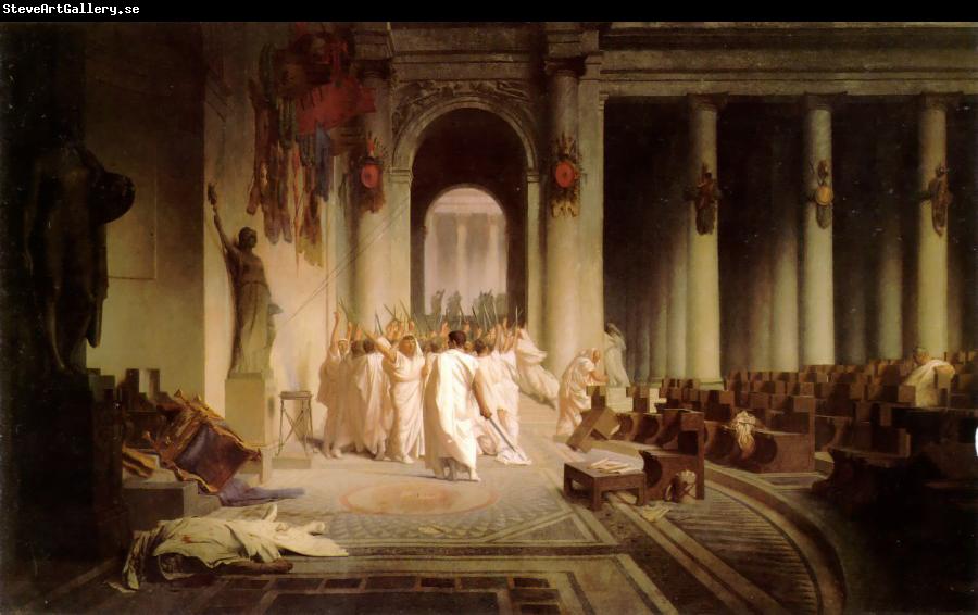 Jean Leon Gerome The Death of Caesar